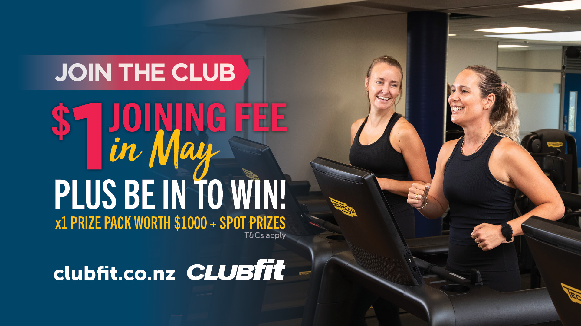 Clubfit $1 Joining Fee in May Promotion